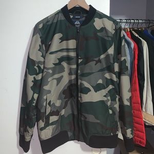 Camo Bomber jacket